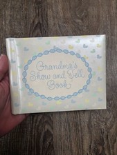 Vintage 1984 Hallmark Photo Album Grandmas Show Tell Brag Book 10 Page