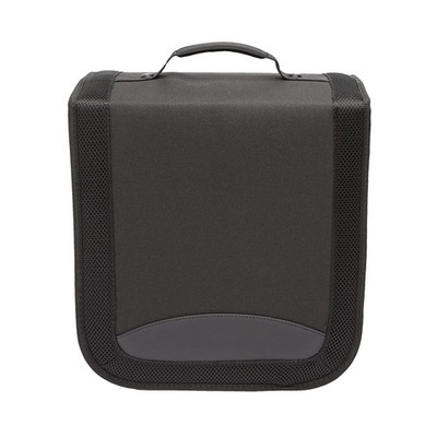 Amazon Basics Polyester CD/DVD Portable Storage Binder 400-capacity, Black 