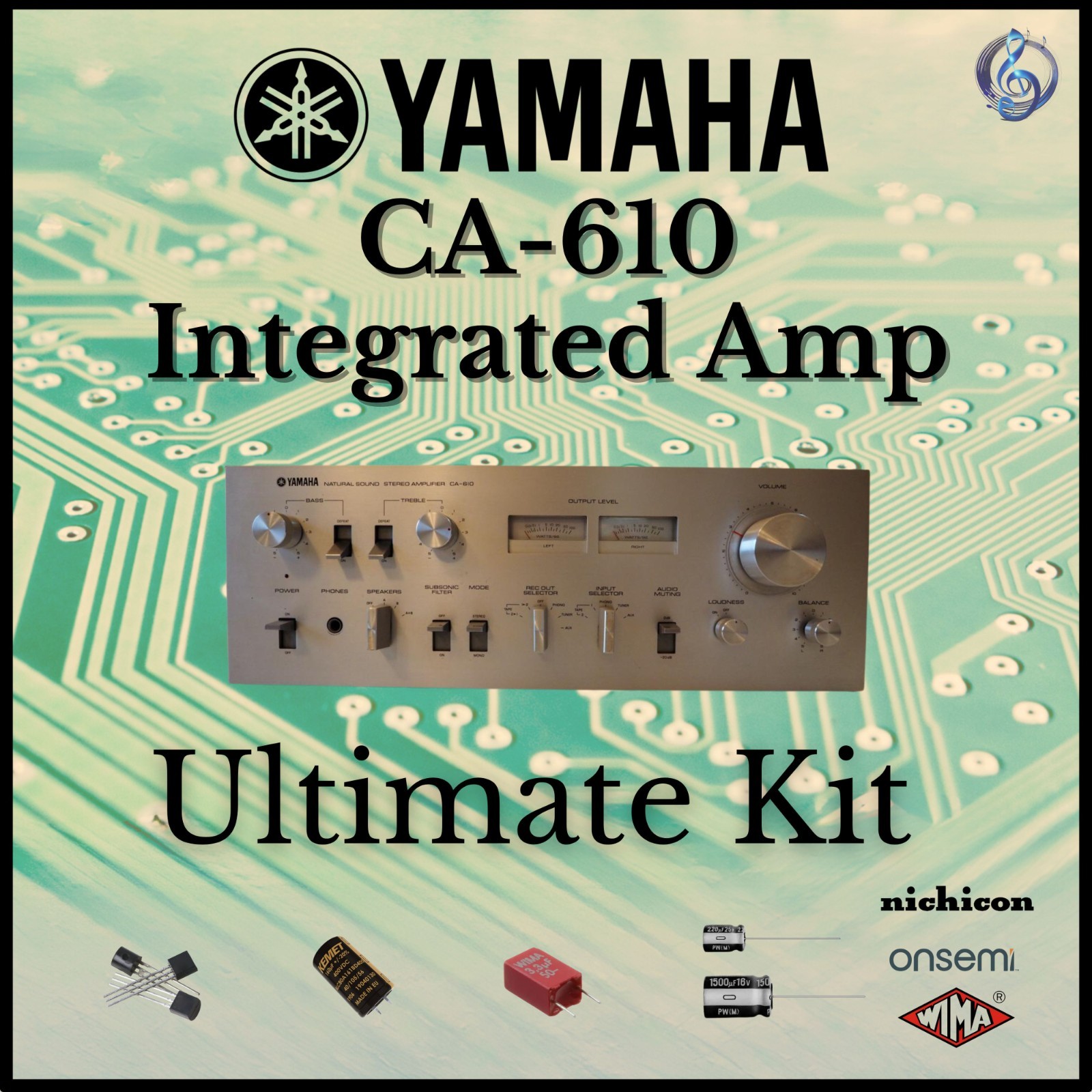 Yamaha CA-610 vintage audio equipment - eBay listing photo 4