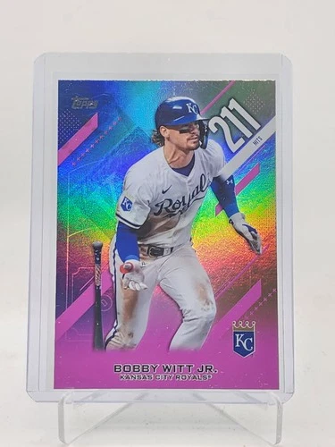 2026 Topps Series 2 Bobby Witt Jr. Pink Foil (RAW)