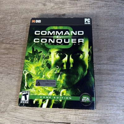 Command And Conquer 3 Tiberium Wars Kane Limited Edition Only 100,000 Pc Game