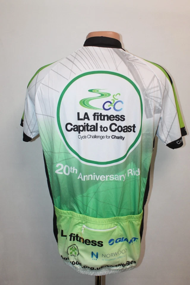Funkier Cycling Jersey Shirt Cycle Bike Size XL Tags 20th Anniversary Ride Adult - Image 2 of 4