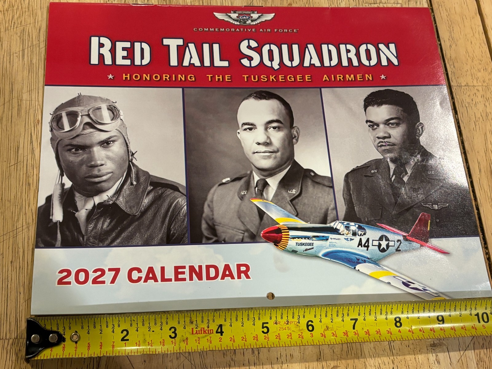 Red Tail Squadron - Tuskegee Airmen - 2027 - 12-Month Iconic WALL Calendar