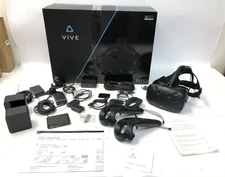 HTC Vive Virtual Reality Headset System – Black – Complete & Tested!