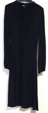 UNIQLO x Theory Bowtie Dress Black XS Unused Collared Pinafore