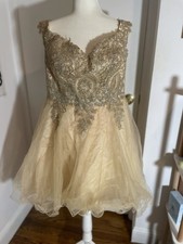 Gold Quince Dress plus size 3Xl