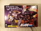Transformers GI Joe X Crossover Megatron Hiss Tank with Baroness Figure New