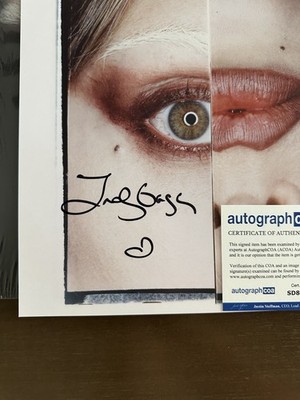Lady Gaga Mayhem Signed 12x12 Art Autographed Card Vinyl LP COA