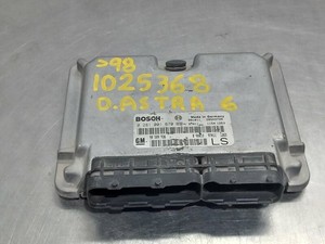 0281001670 motorsteuergerät 1025368 OPEL ASTRA G BERLINA 1998