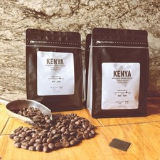 Small Batch Specialty Coffee - Kenya AA Medium - Dark Roast - Whole Bean