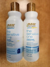 Raw Sugar The Sensitive One Shampoo & Conditioner Set, Frag. Free, 18 oz ea  12E