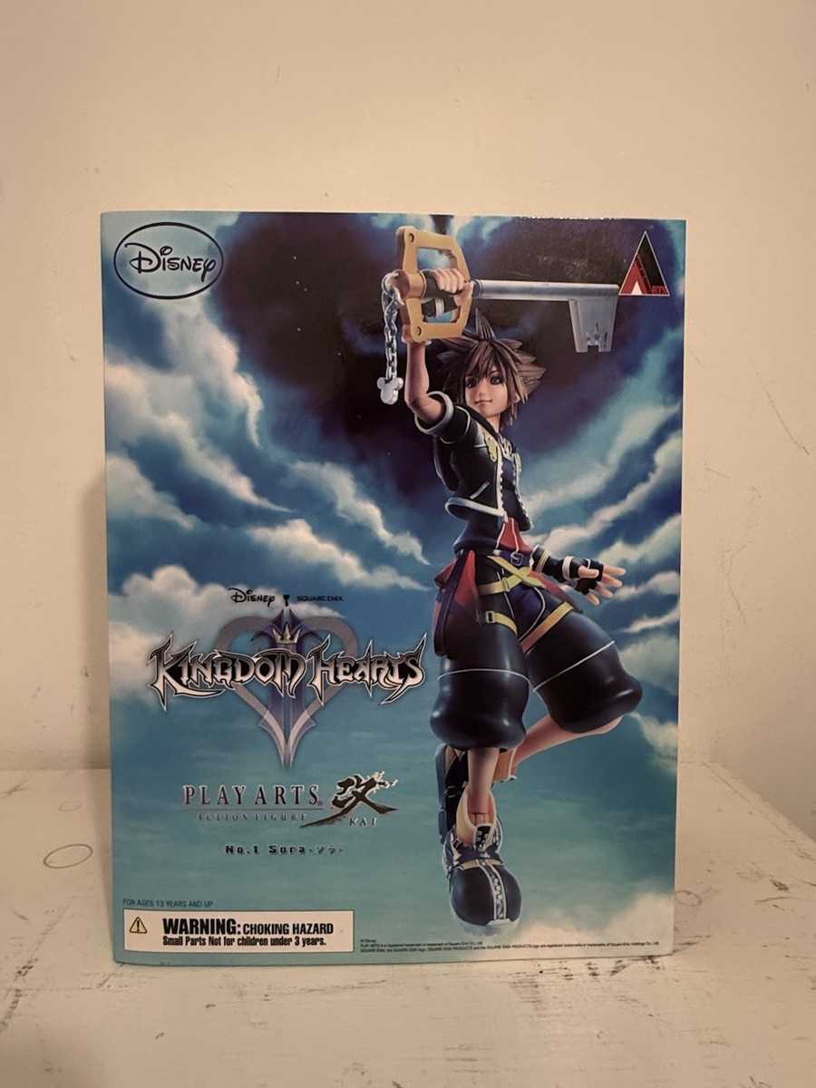 Play Arts Kai Kingdom Hearts II Sora Action Figure Square Enix | eBay