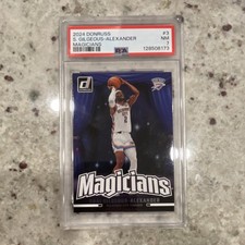 Panini 2024-25 Donruss Magicians #3 Shai Gilgeous-Alexander OKC PSA 7 Base