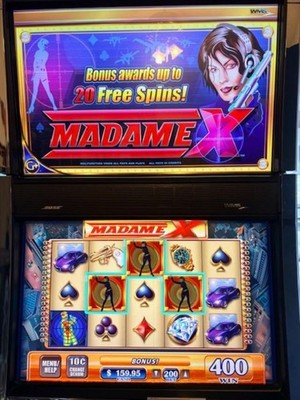 WMS BB2 SLOT SOFTWARE MADAME X GAME CARD & OS SUPER FUN BONUS GAME CLASSIC THEME