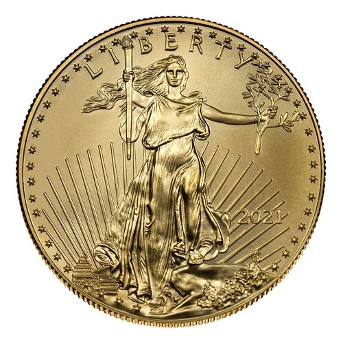 2021 American Gold Eagle 1/2 oz — photo from the most recent tracked eBay sale