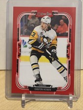 Danton Heinen Red Border #74 2025-26 OPC O-Pee-Chee Pittsburg Penguins