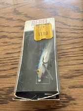 Vintage USA Made Rebel High Floating Minnow F50-03 2.5" Blue Fishing Lure