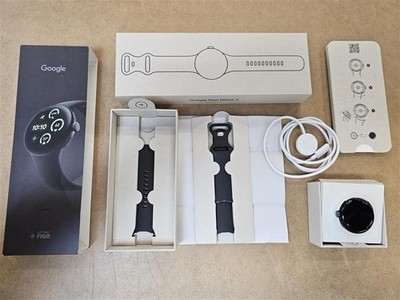 Google Pixel Watch 3 (LTE + GPS) 41mm Matte Black Case /Obsidian Active Band