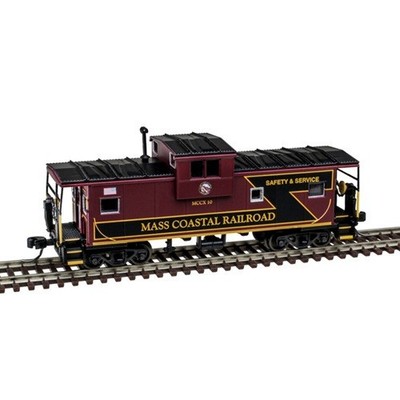 N ATLAS 50007312 MASS COASTAL RAILROAD Extended Vision Caboose  Rd# 10