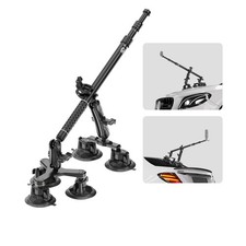 Car Suction Cup MountSelfie Stick Set For Insta360 X2/X3/X4/X5 DJI Action Camera