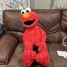 gund sesame street jumbo elmo 36  plush Gund vguc 2014