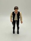 Vintage 1977 Star Wars Han Solo SMALL HEAD Figure - Kenner HK - No Weapon