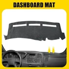 Gray Mat Dash Cover Dashboard Pad For 1999-2006 Chevy GMC Silverado Sierra 1500