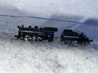 Cool Minitrix Pennsylvania RR 0-6-0 Yard Goat #7946 Mogul Steam Loco N Gauge