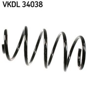 Skf Fahrwerksfeder Vkdl 34038 FüR Ford Seat Vw