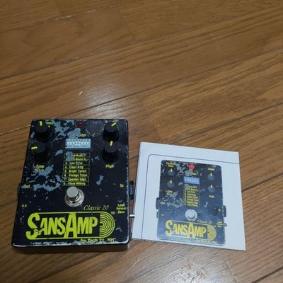 TECH 21 SansAmp Classic 20 Guitar Pedal 20th Anniversary Relic