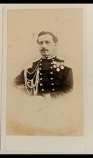 Militari: Ufficiale superiore dei carabinieri foto Lombardi, cdv Siena 1865 ca.