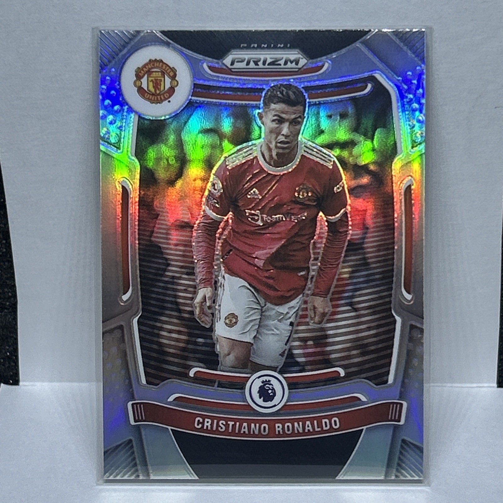 2021-22 Panini Prizm Premier League - Cristiano Ronaldo #283 Silver Prizm