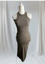 Glassons Women's Size Xs Sage Green Dress