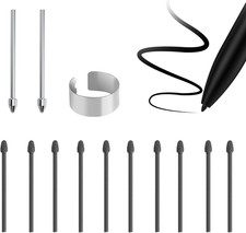 10Pcs Pen Tips + 2 Pcs Titanium Alloy Replacement Compatible with Re-Markable 2,