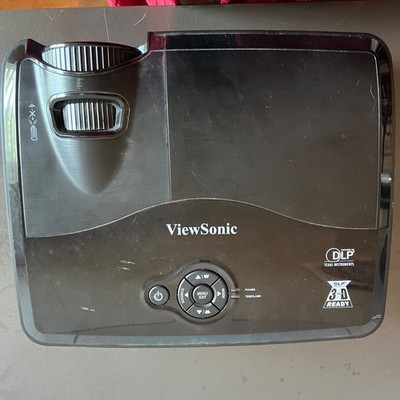 ViewSonic PJD5123 DLP Projector 3D Ready Home Theater Multimedia TESTED