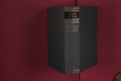361108 Ernst Lothar DER ENGEL MIT DER POSAUNE Paul Zsolnay Verlag Roman eines
