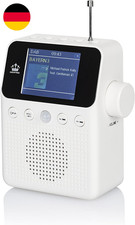 NEWTRO DAB STECKDOSENRADIO Color MIT BEWEGUNGSMELDER INKL. AKKU, Portables Radio