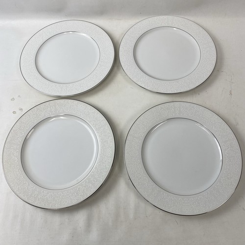 Lot Of 4 International Silver Co. 364 Wakefield Dinner Plates 10 3/8” Pre-Owned - Bild 1 von 4