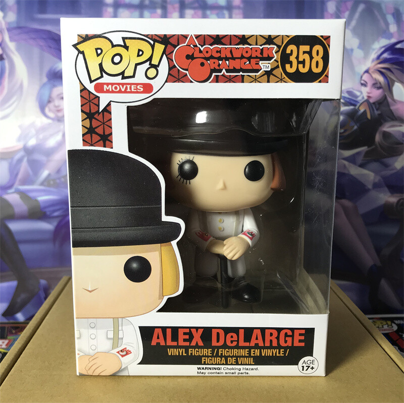 Figura Pop Movies: A Clockwork Orange Alex Delarge 358# Con Protector