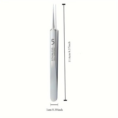 1 Pack No.5 Fine Acne Tweezers Blackhead Remover Needle Tool for Skin Care - Picture 21 of 24