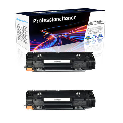 2PK CF283A 83A Tóner Negro Compatible Para HP LaserJet Pro MFP M127fw  M125rnw M125nw | eBay