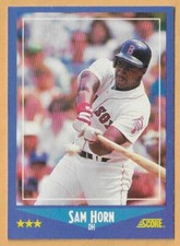 SAM SHAW BOSTON RED SOX #201 - SCORE NM-MT 1988