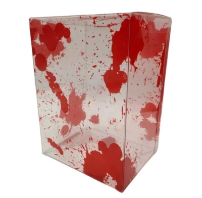 Blood Splatter Box Protectors for 4 inch Horror Funko Pops 5 pcs