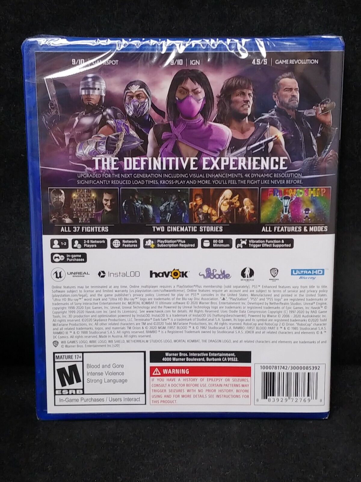  Mortal Kombat 11 Ultimate - PlayStation 5 : Whv Games:  Everything Else