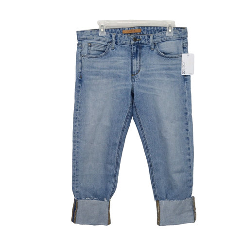 Joe's Jeans Womens Smith Straight Mid Rise 4" Cuff Crop Denim Pants US 27 x 22 - Picture 6 of 6
