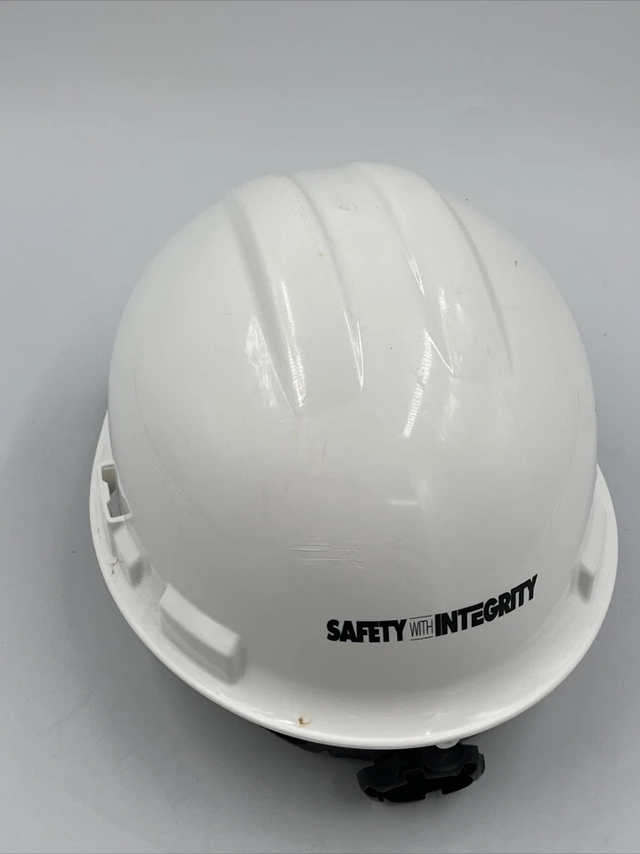 Sombrero duro Contegra Construction Radians clase E/G hecho en EE. UU. tamaño ajustable en muy buena condición Foto 3 de 4