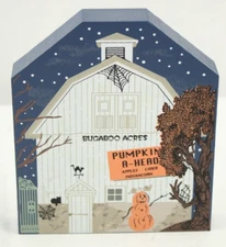 Cats Meow Halloween limited Edition Glow in Dark Bugaboo Acres Barn