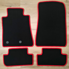 Car Floor Mats Velour For Ford Mustang Carpet Black Waterproof Auto Liners New