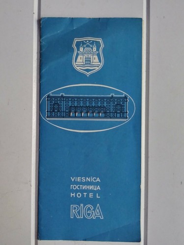 Vintage 1968 Riga Hotel Advertising Booklet Riga Latvia Padomju Boulevard - Picture 9 of 12