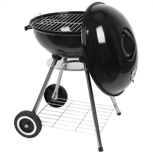 BBQ Charcoal Grill Barbecue Stove Trolley Portable Home Outdoor Yard Cooker US - Picture 4 of 10